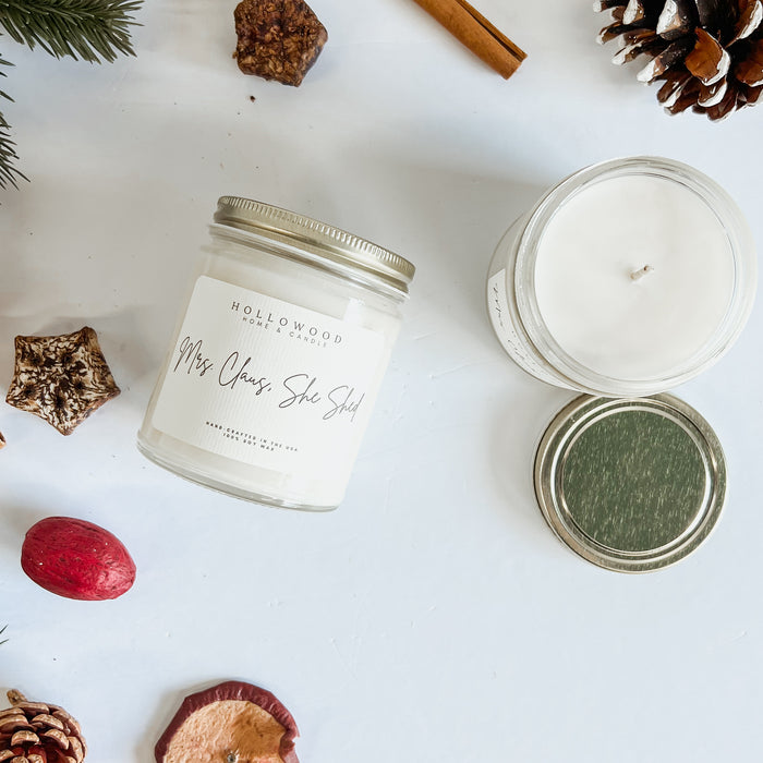 MRS. CLAUS' SHE SHED | CANDLES