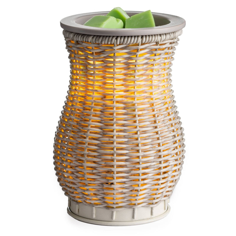 Gray wash Wicker | Illumination Fragrance Warmer