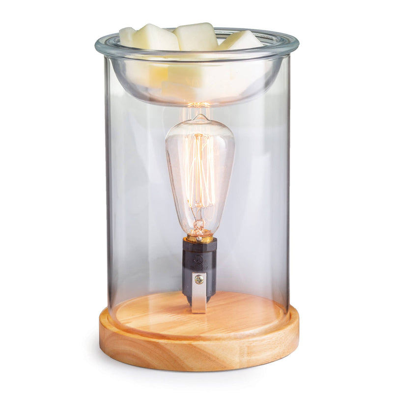 Wood & Glass | Vintage Bulb Illumination Fragrance Warmer