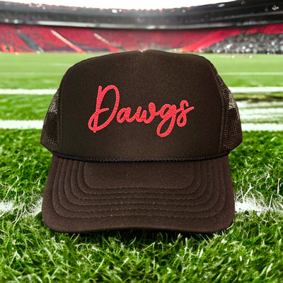 Dawgs - Black Puffy Trucker