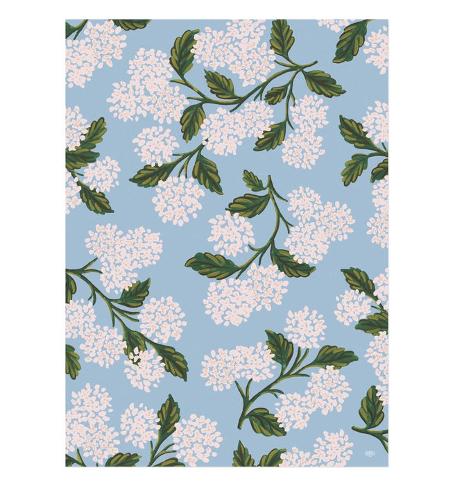 Roll of 3 Hydrangea Wrapping Sheets