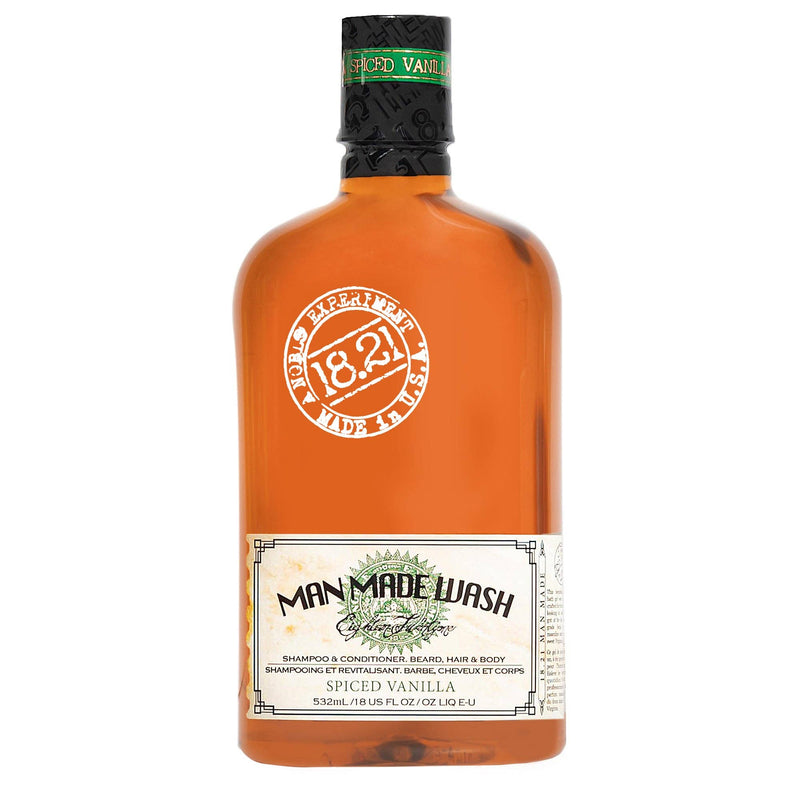 Spiced Vanilla Man Made Wash: Man Made Wash 18 oz Spiced Vanilla