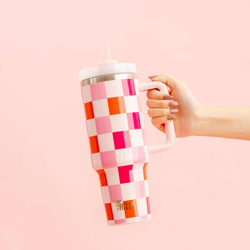 Sweetheart Check - Take Me Everywhere Tumbler -