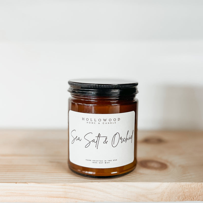 SEA SALT & ORCHID | CANDLE BAR CANDLE