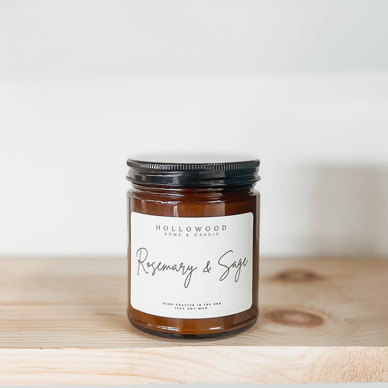 ROSEMARY & SAGE | CANDLE BAR CANDLE