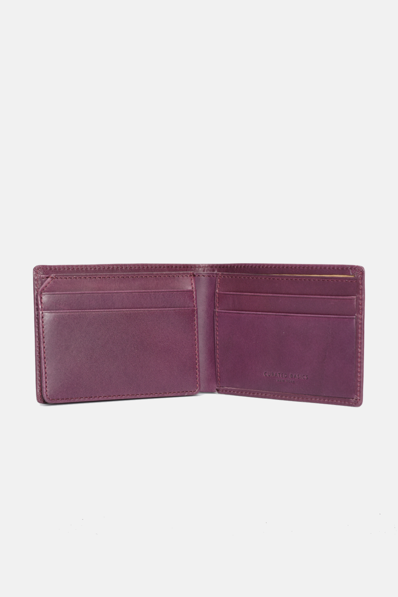 Classic Bill-Fold Wallet: Brown