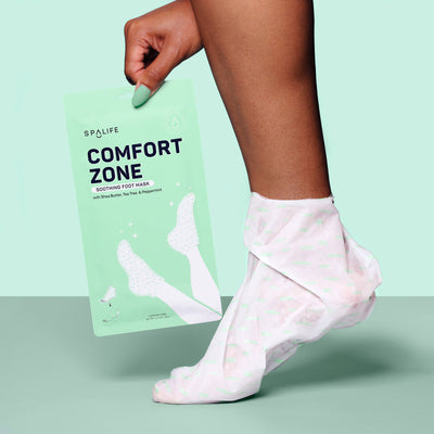 Comfort Zone Soothing Foot Mask with Shea Butter & Tea Tree