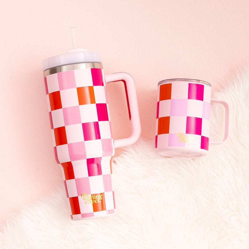 Sweetheart Check - Take Me Everywhere Tumbler -