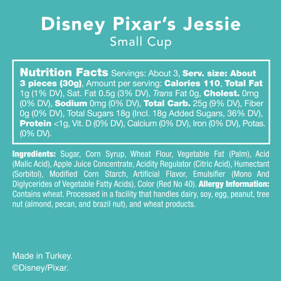 Jessie DISNEY PIXAR TOY STORY GUMMIES