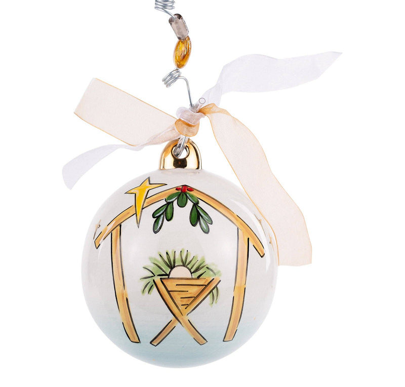 Peace on Earth Nativity Ornament