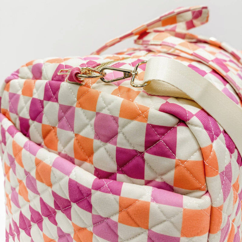 Checkered Duffle