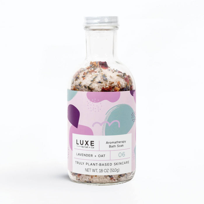 Luxe Lavender + Oat Aromatherapy Bath Soak