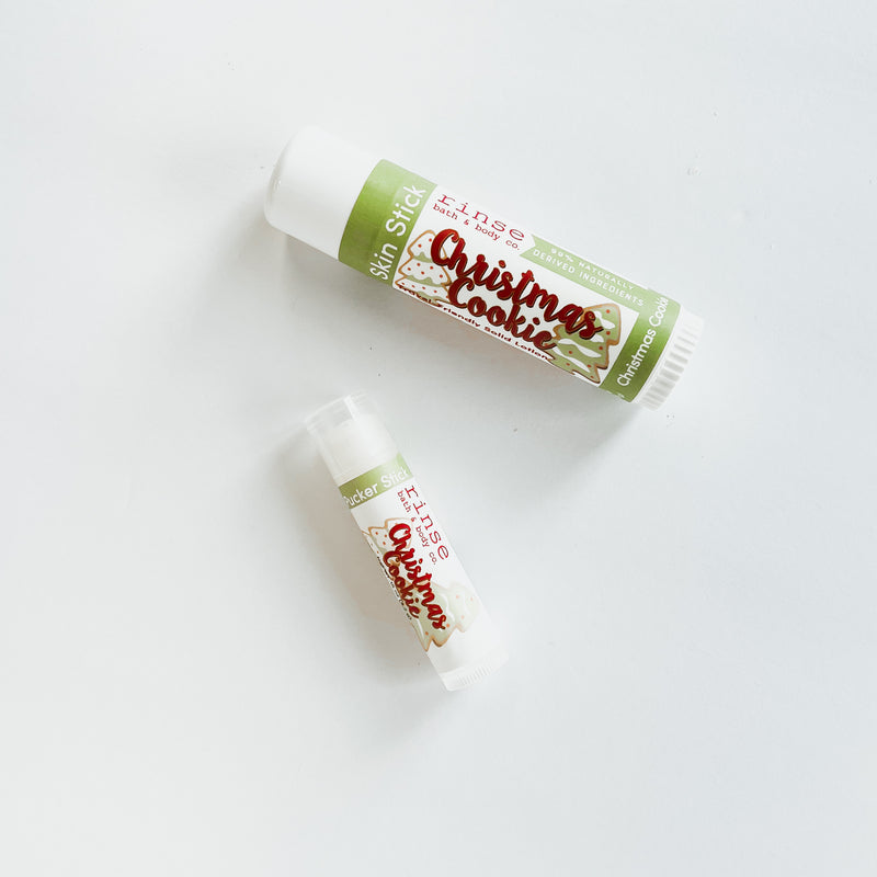 Christmas Cookie Skin Stick & Pucker Stick Holiday Bundle