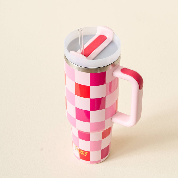 Sweetheart Check - Take Me Everywhere Tumbler -