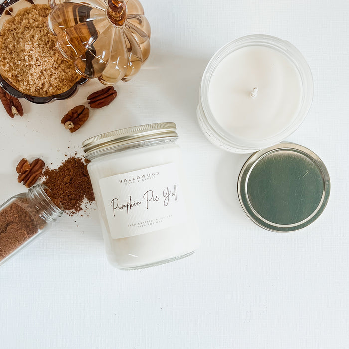 PUMPKIN PIE Y'ALL | CANDLES