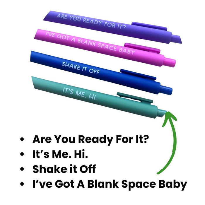 In My Eras Swiftie Pen Set