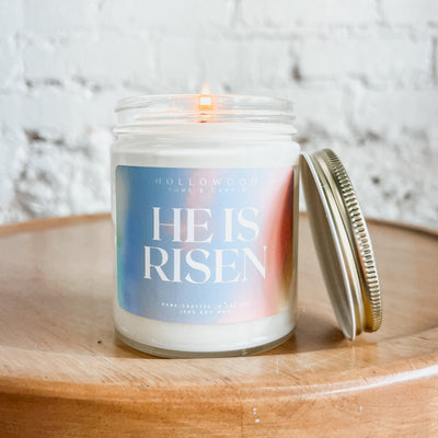 He is Risen | Easter Candle