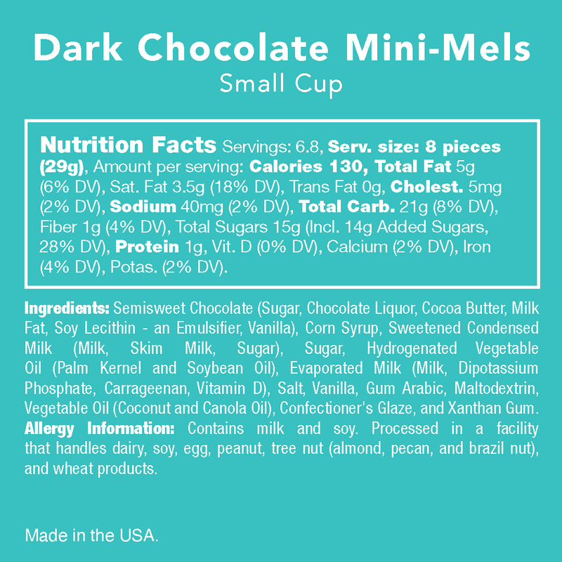 Dark Chocolate Mini-Mels