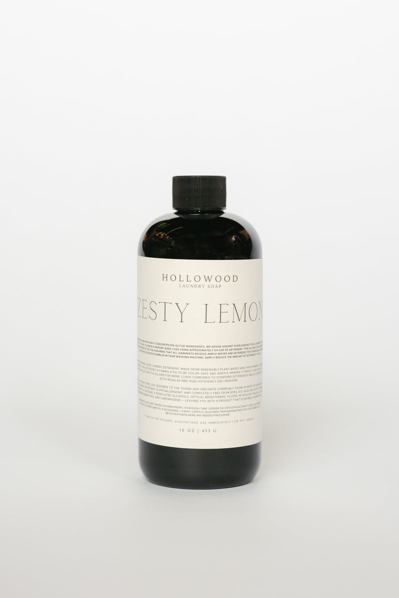 ZESTY LEMON | LUXURY LIQUID LAUNDRY SOAP