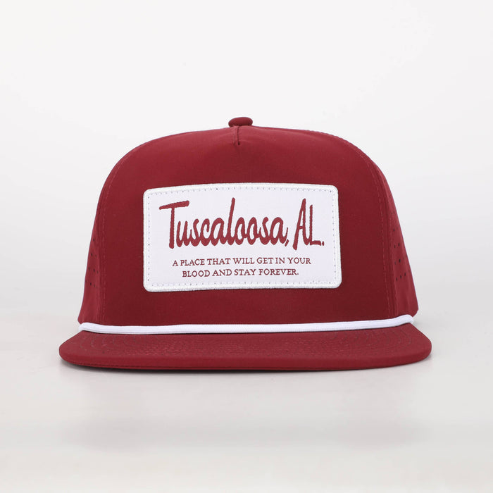 Tuscaloosa, AL Rope Hat with Patch