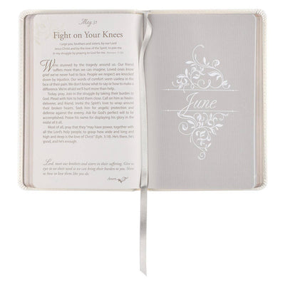 Devotional for Mr. & Mrs. White Faux Leather