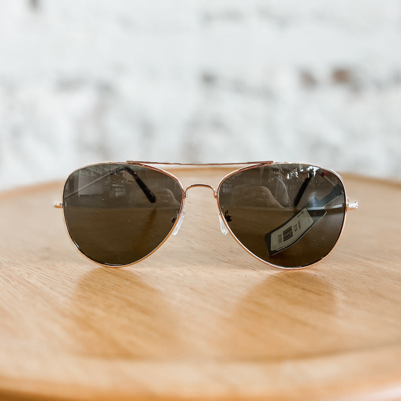 C Classic Aviator Sunglasses