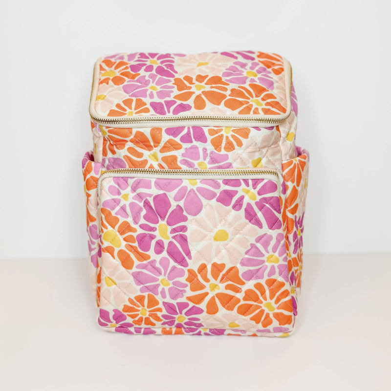 Floral Pattern Bags, Backpack, Duffle, Cosmetic Bag, Flower: Backpack