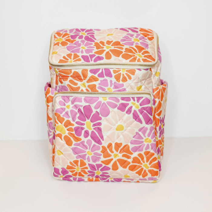 Floral Pattern Bags, Backpack, Duffle, Cosmetic Bag, Flower: Cosmetic Bag