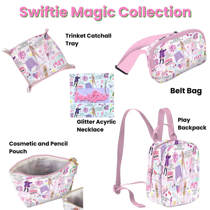 Swiftie Taylor Swift Mosaic Magic Cosmetic Pouch Bag