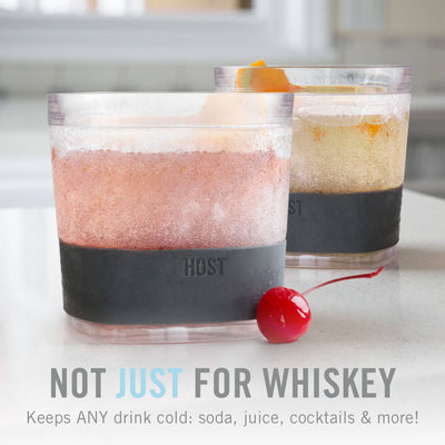 Whiskey FREEZE™ Insulated Cooling Cups - Smoke