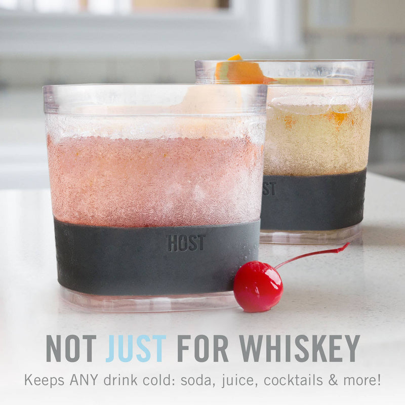 Whiskey FREEZE™ Insulated Cooling Cups - Smoke