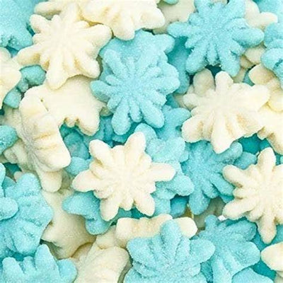 Sanded Gummy Snowflakes