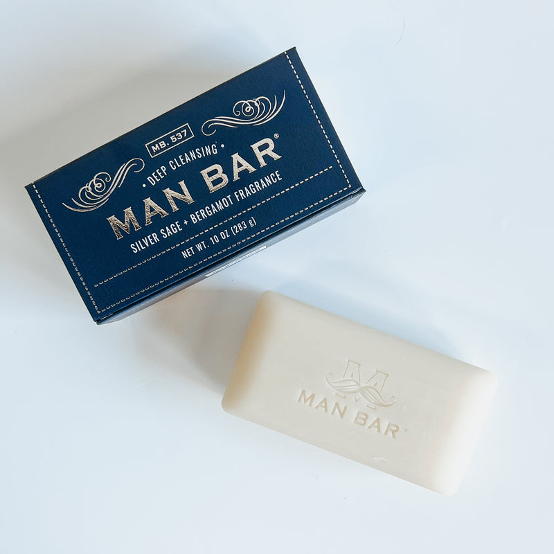 Silver Sage & Bergamot Man Bar