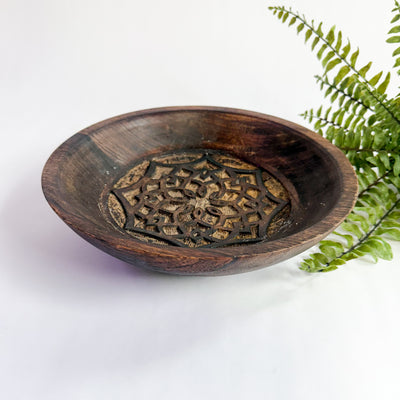 Sonoma Mango Wood Bowl & Tray