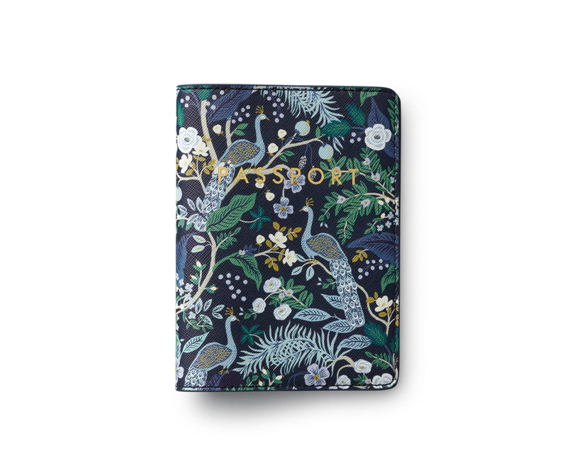 Peacock Passport Holder