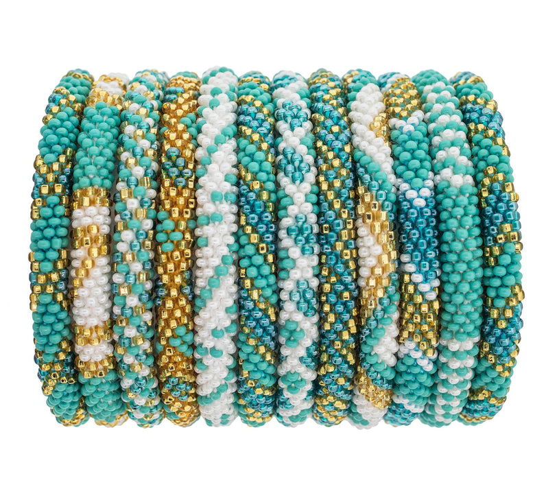 Aquamarine Roll-On® Bracelets