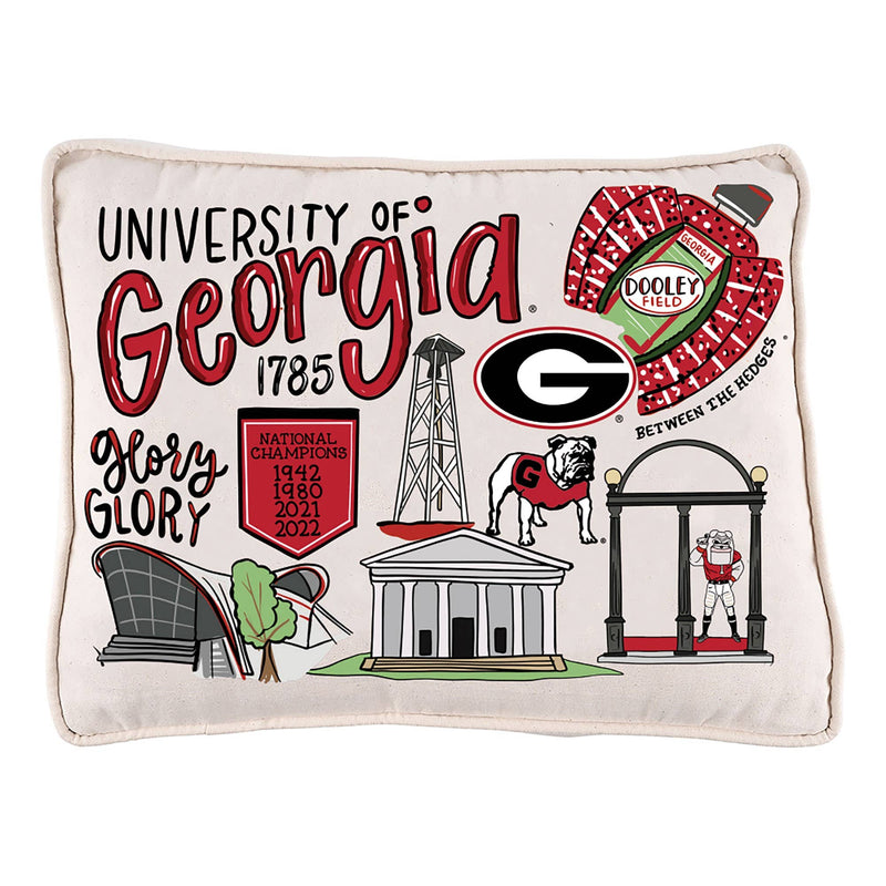 Georgia Icon Pillow