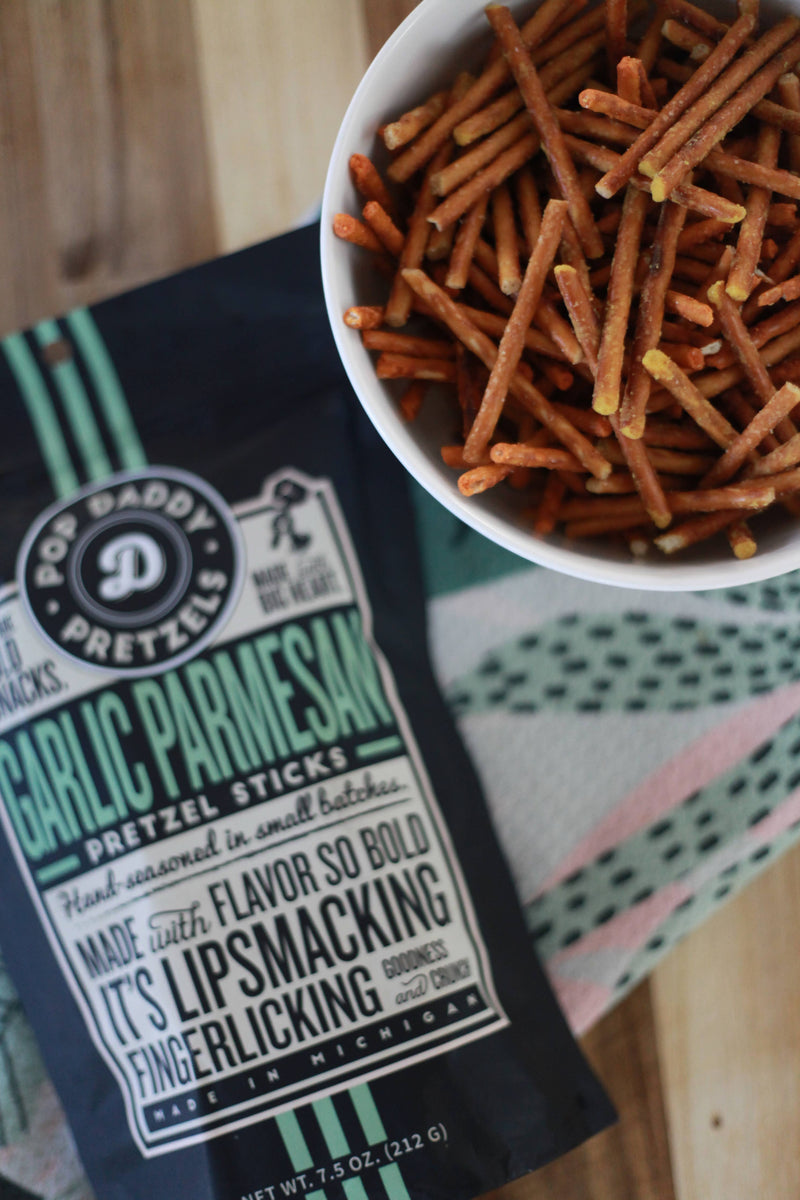 Garlic Parmesan Seasoned Pretzels 7.5oz