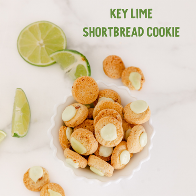 Georgia Holiday Tin: Key Lime Shortbread Cookies