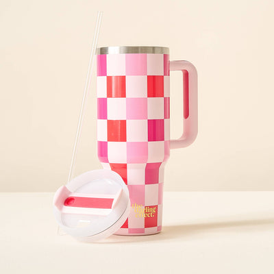 Sweetheart Check - Take Me Everywhere Tumbler -