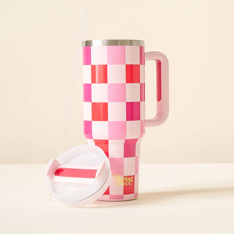 Sweetheart Check - Take Me Everywhere Tumbler -