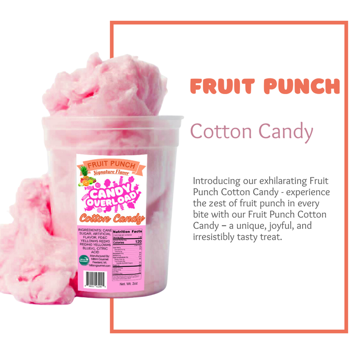 Fruit Punch - Gourmet Cotton Candy