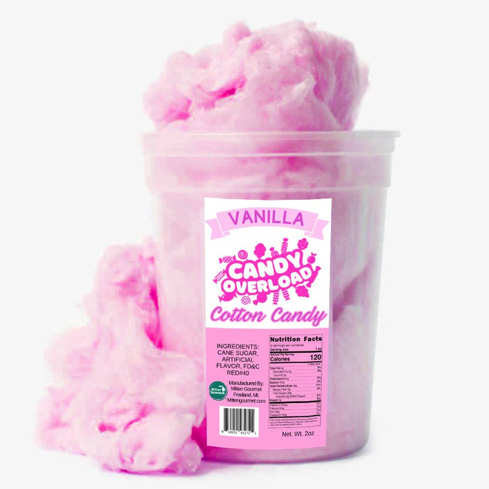 Vanilla- Gourmet Cotton Candy