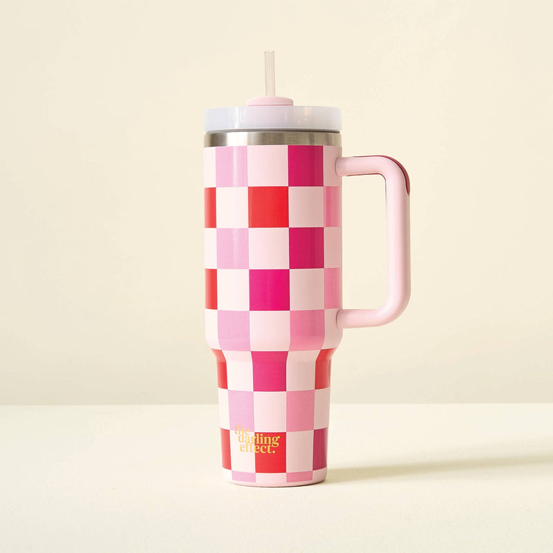 Sweetheart Check - Take Me Everywhere Tumbler -