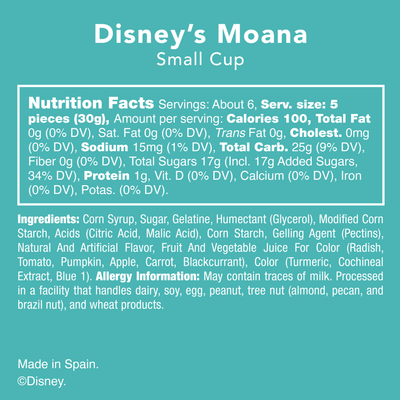 Moana DISNEY PRINCESS GUMMIES