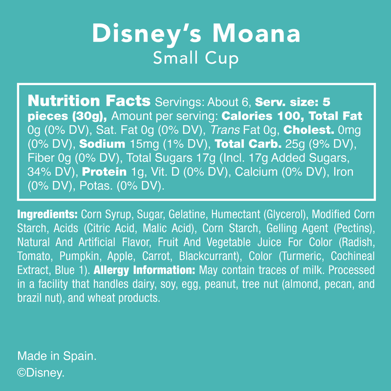 Moana DISNEY PRINCESS GUMMIES