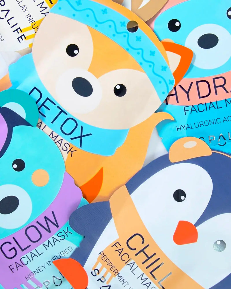 Holiday Snow Buddies Assorted Facial Mask