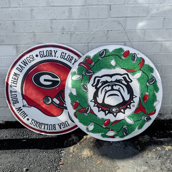 Georgia Wreath/Helmet Burlee