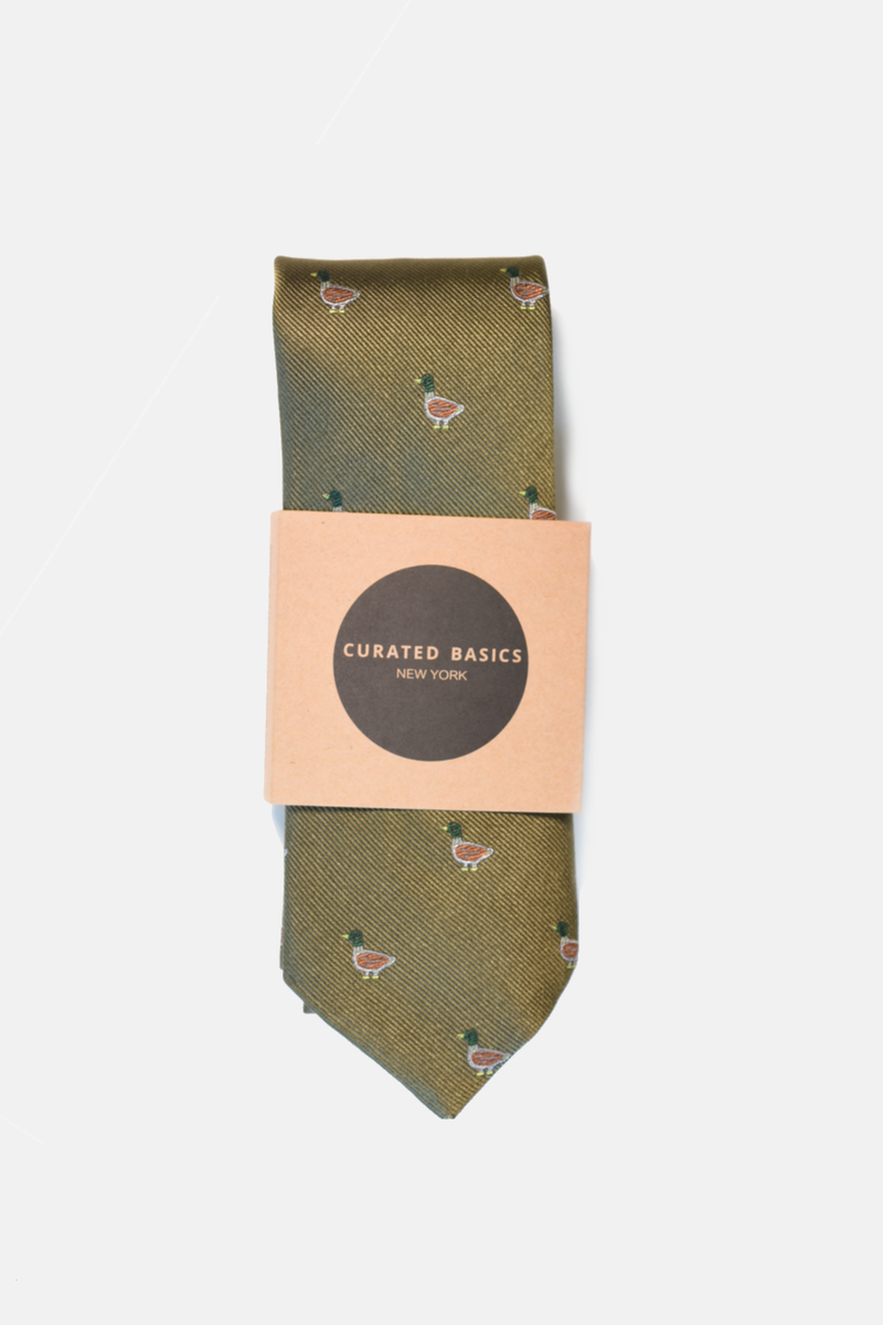 Mallard Duck Tie: Duck