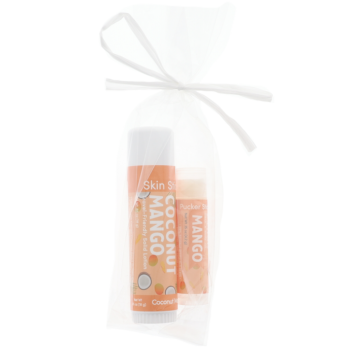 Coconut Mango Skin Stick & Pucker Stick Bundle